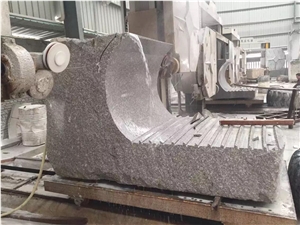 Fargo China G664 Red Granite Column, Bainbrook Brown/Luoyuan Red Granite Polished Hollow Column