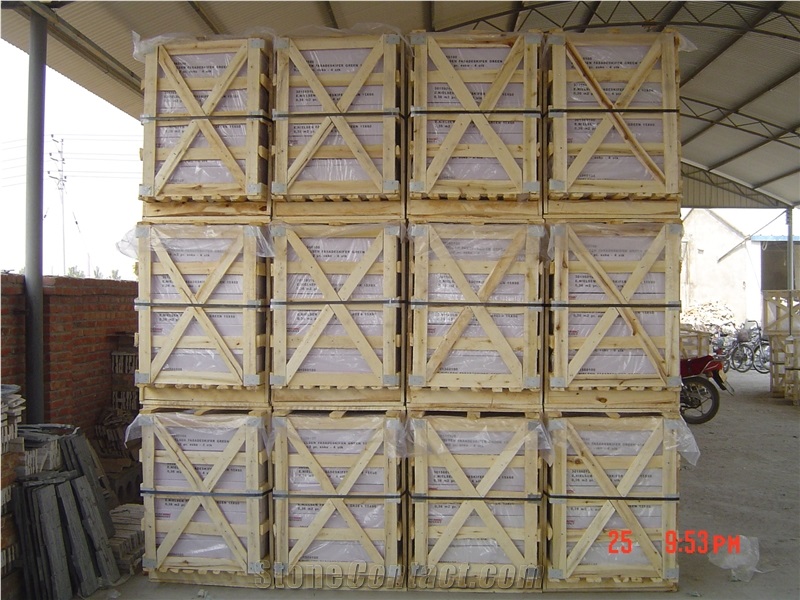 14 Yellow Slate Cultured Stone Ledge Stone Corner Stone