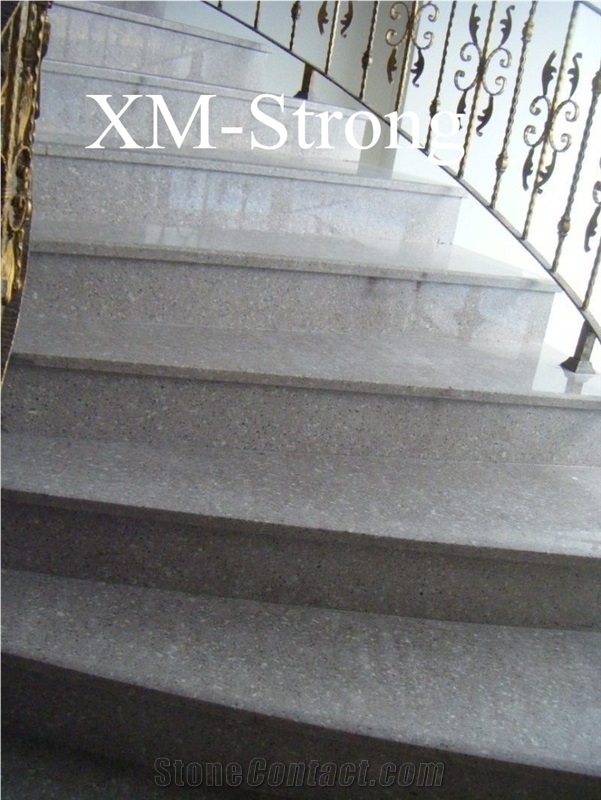 G606 Granite Stair,Pink China Granite Stair,Polished G606 Granite