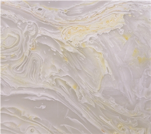 Golden White Jade Tr8005 (Artificial Onyx Tiles & Slabs) Engineered Stone Tiles & Slabs Golden White Jade Tr8005 (Artificial Onyx Tiles & Slabs) Engineered Stone Tiles & Slabs