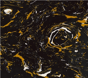Portoro Extra Zsm019 (Artificial Stone Tiles & Slabs) Engineered Stone Tiles & Slabs