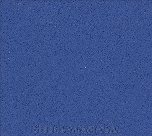Pure Blue Zsq2018 (Quartz Stone ) Engineered Stone Tiles & Slabs