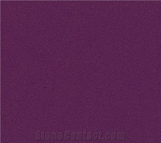 Pure Purple Zsq2017 (Quartz Stone) Engineered Stone Tiles & Slabs