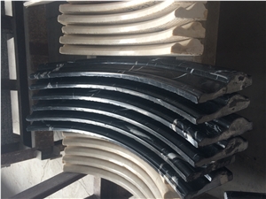 Black/White Marble Nero Margiua Marble Molding Border Black/White Marble Nero Margiua Marble Molding Border