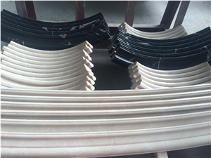 Black/White Marble Nero Margiua Marble Molding Border