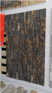 Cultured Stone Veneer, Slate Ledge Stone Walling,China Multicolor Slate Ledgestone, Cultured Stone Veneer, Ledge Brown Slate Ledge Stone