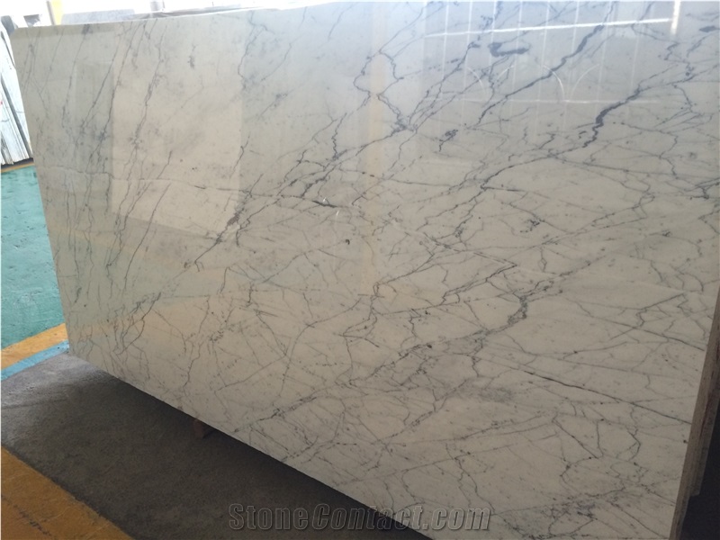 Micro-Snow White Marble Slabs & Tiles, Italy White Marble