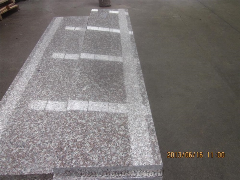 G664 Granite Stairs & Steps, Bainbrook Brown Granite Stairs & Steps, China Brown Granite Stairs & Steps