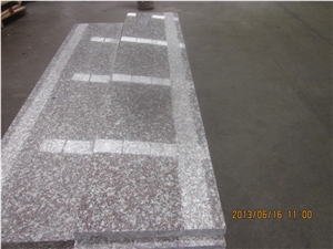 G664 Granite Stairs & Steps, Bainbrook Brown Granite Stairs & Steps, China Brown Granite Stairs & Steps