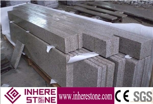 Chinese Grey Granite G623 Steps & Stairs & Tiles,Barry White Staircse,Bianco China Stair Threshold,China Bianco Sardo Riser,China Sardo Stair Treads