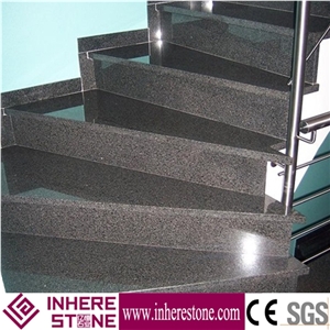 G654 Granite Slabs & Tiles, China Impala Black Granite / G3554 / Dark Grey / Sesame Black Of Changle Pingnan