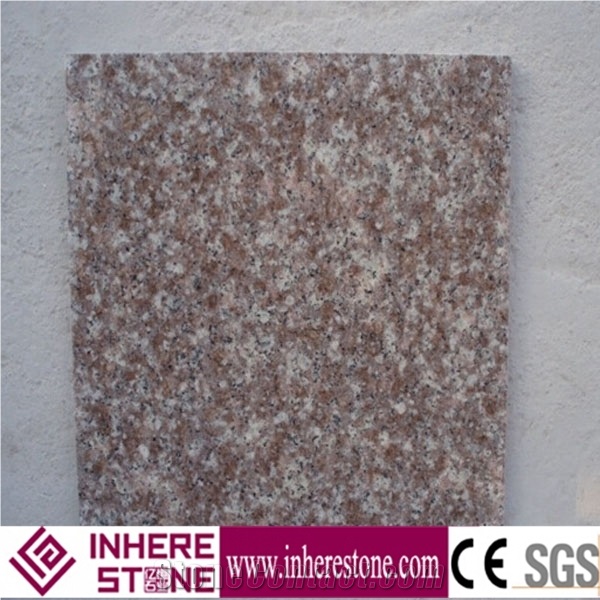 Good Price, China Local Red Granite, G687 Cherry Pink, Peach Blossom Red/ Floor Covering Tiles/ Cut to Size
