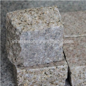 Yellow Granite Paving Stone, All Side Natural, Yellow Rusty G682, China Good Price for Granite, G682 Granite Cube Stone & Pavers Yellow Granite Paving Stone, All Side Natural, Yellow Rusty G682, China Good Price for Granite, G682 Granite Cube Stone & Pavers