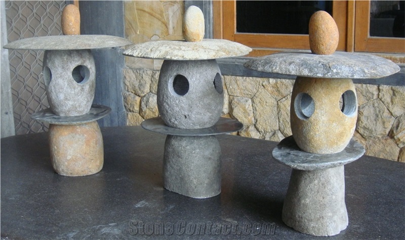 Grey Caping Lamps, Lanterns Indonesia