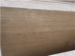 Karaman Light Travertine Block Slabs, Turkey Beige Travertine