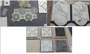Hand Made Marble Mosaic Walling Tile