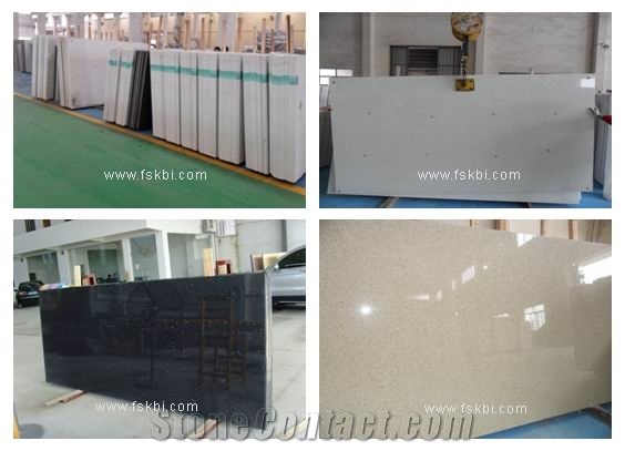 Quartz Surface Artificial Stone Tiles & Slabs