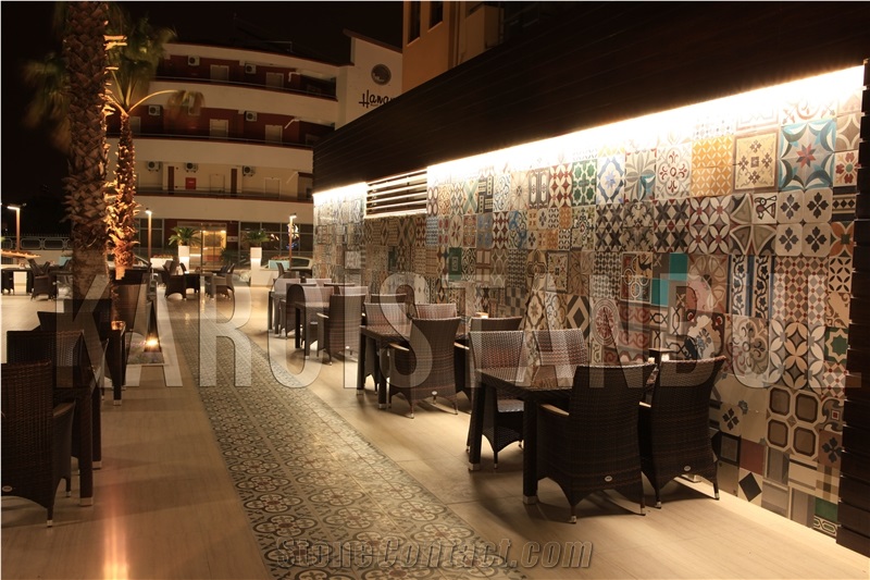 Karoistanbul Handmade Cement Floor Tiles， Terrazzo and Quartz Stone Tiles & Slabs