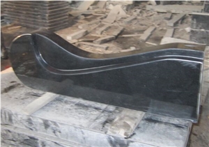 Fengzhen Black Granite Graveyard Header Bar