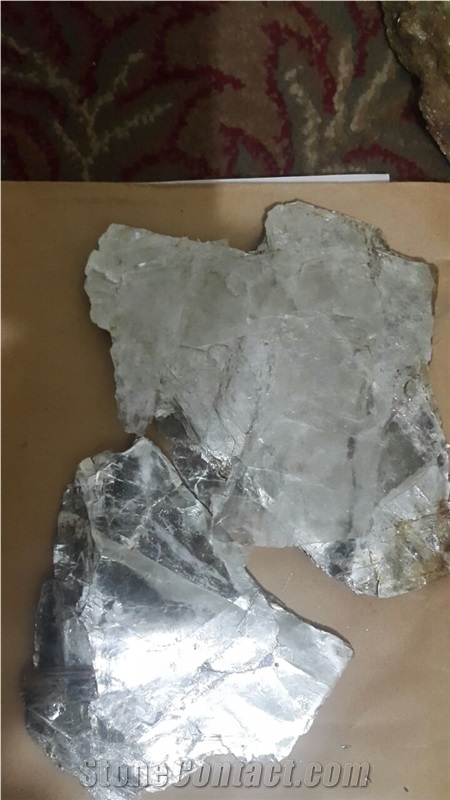 Muscovite (Potassium Mica) "H2kal3(Sio4)3", Grey Pakistan Stone Blocks