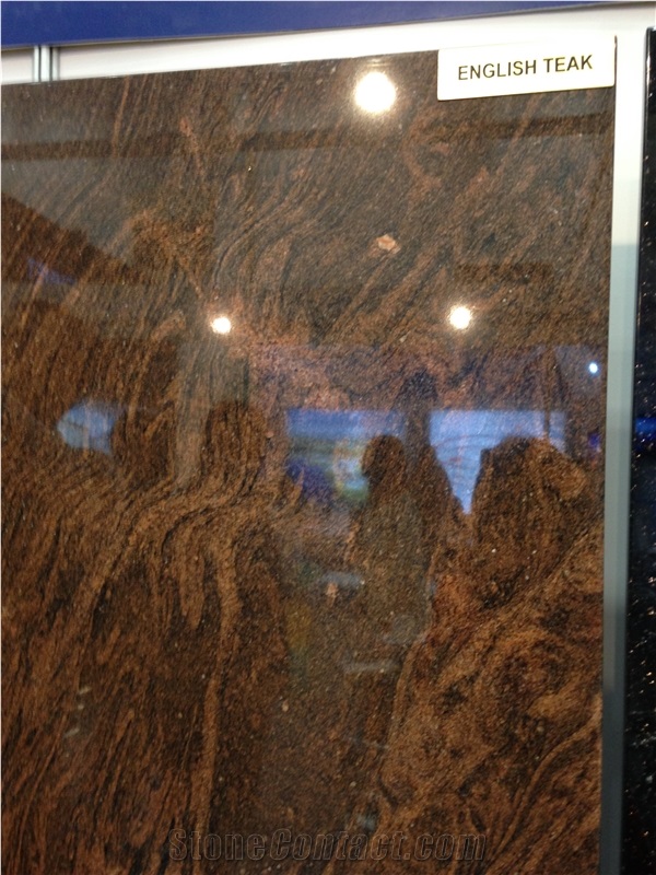 English Teak Granite Slabs