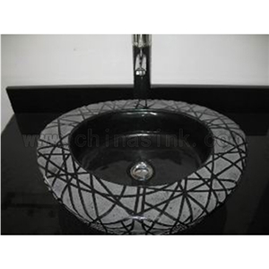 China Black Granite Artistical Bathroom Sinks & Basins, Vessel Sinks, Wash Basins China Black Granite Artistical Bathroom Sinks & Basins, Vessel Sinks, Wash Basins