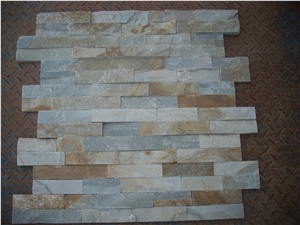 Golden Slate Cultured Stone Ledgtone Venner