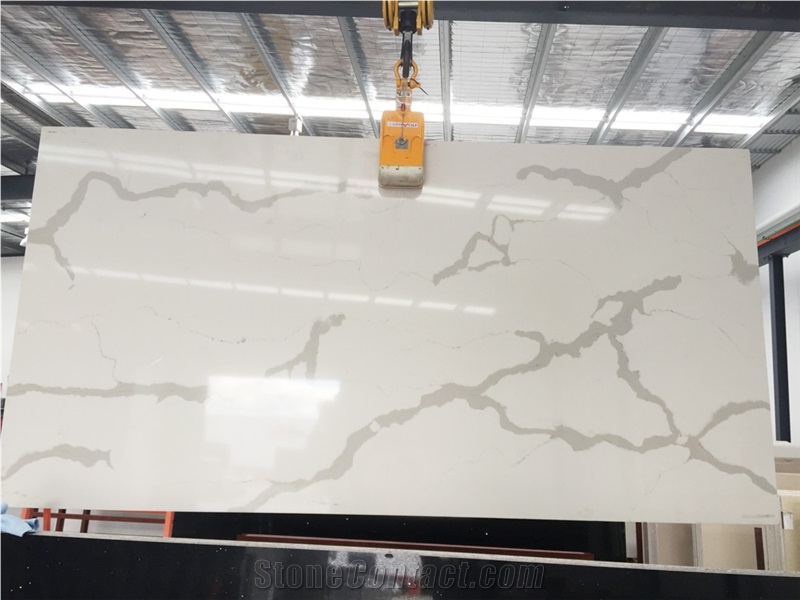 Calacatta White Artificial Quartz Stone