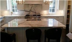 Calacatta White Artificial Quartz Stone