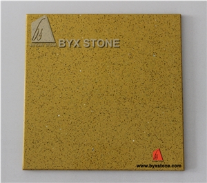 China Brown Artificial Stone Quartz Stone Tiles & Slabs