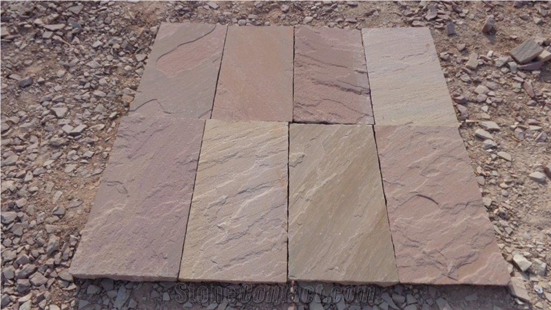 Modak Sandstone Flagstone, Brown India Sandstone