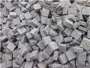 G603 Granite Cube Stone & Paver, Construction Paving Stone, Cobble Stone