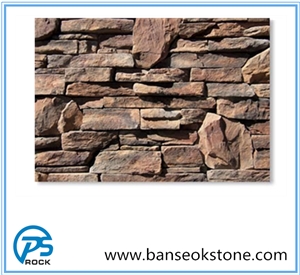 Stone Combination, Multicolor Culture Stone