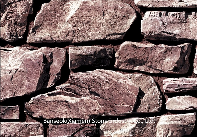 Stone Combination, Multicolor Culture Stone