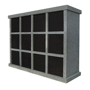 China G603 Grey Granite 12 Niche Columbarium Unit