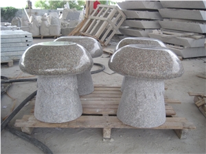 China G635 Red Granite Outdoor Garden Mushroom Chair China G635 Red Granite Outdoor Garden Mushroom Chair