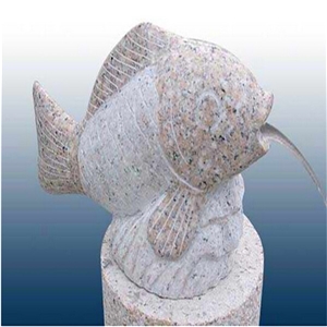 Fish Shape Carved Granite Fountains,G682 Granite Garden Fountains Fish Shape Carved Granite Fountains,G682 Granite Garden Fountains