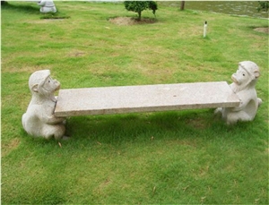 G603 Granite Monkey Shape Long Stone Garden Bench G603 Granite Monkey Shape Long Stone Garden Bench