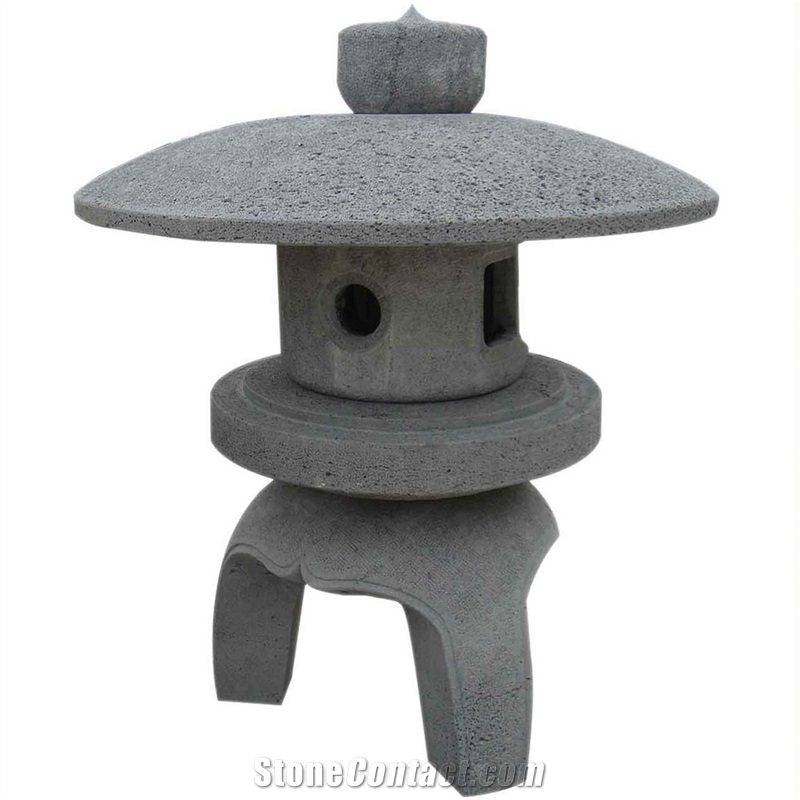 G654 Granite Black Garden Decorative Lamps