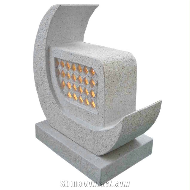 High Quality New Design Garden Lamps, G633 Grey Granite Garden Lamps