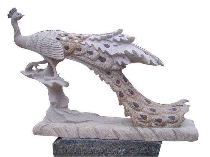 New Deisgn High Quality Garden Sculptures Landscaping Sculptures, G682 Yellow Granite Garden Sculptures