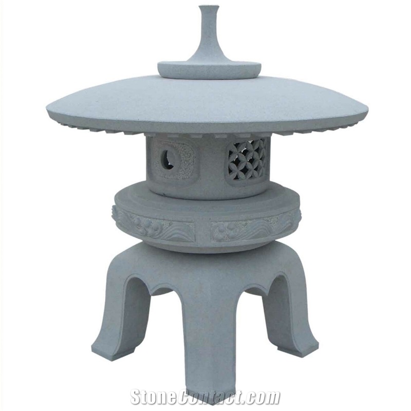 New Design China G633 Granite Garden Lamps for Sale