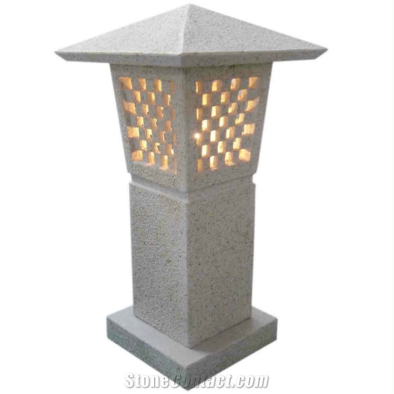 New Design Natural Stone G633 Lamps for Outdoor