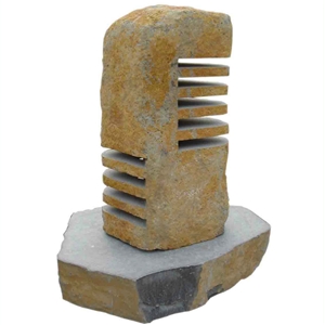 Rust Stone G682 Granite Lamps for Garden