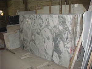 Arabescato Corchia Marble Blocks Polished Chinese Marble, Italy White Marble