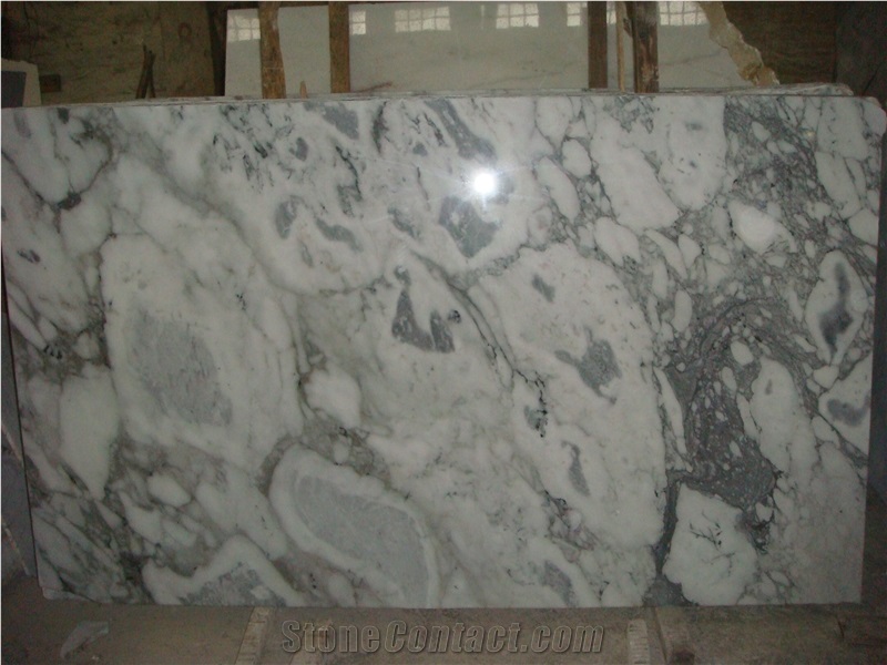Arabescato Corchia Marble Blocks Polished Chinese Marble, Italy White Marble