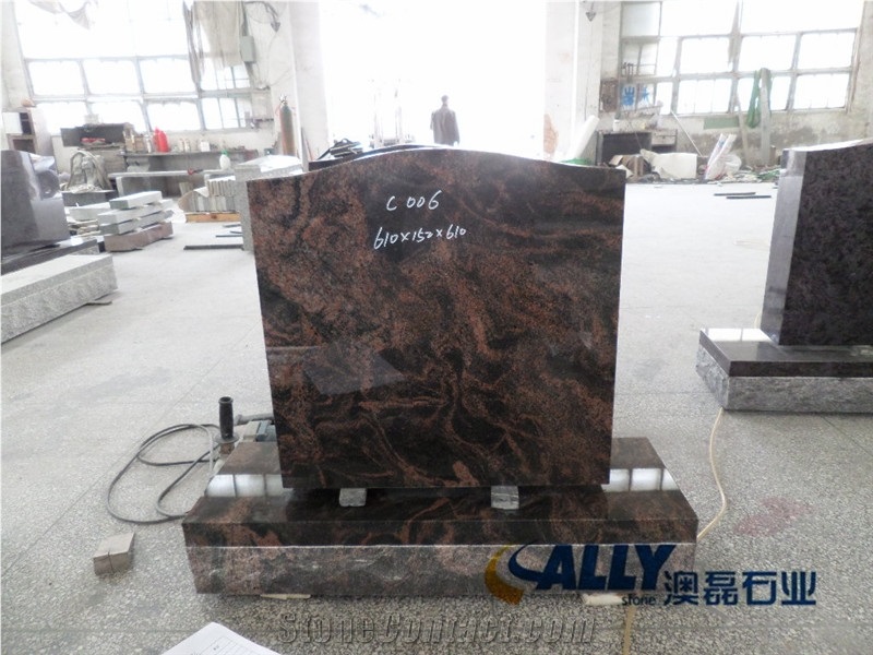 Aurora Serp Top Monument,Aurora Upright Monuments, Aurora Granite Monument,Aurora Stone Marker, Aurora Granite Graverstone