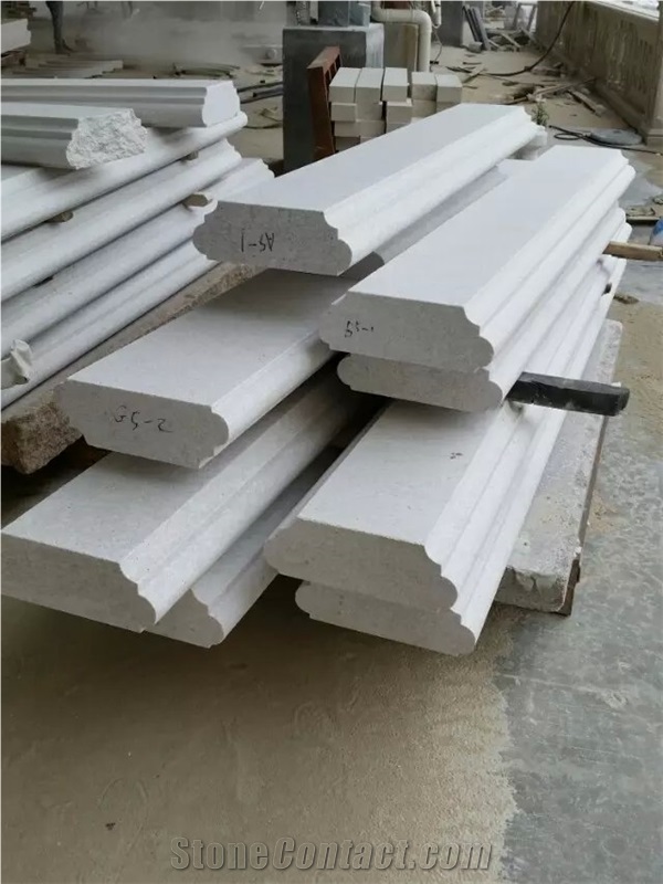 Chinese G339 Pearl White Granite Flamed Baluster,Handrail,Baluster,Railings