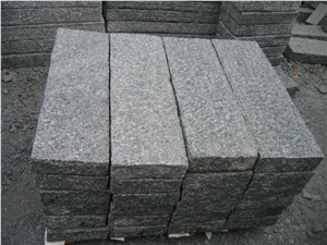 Chinese G603 Grey Granite Palisades in Pine Apple Picked, G603 Granite Kerbstone