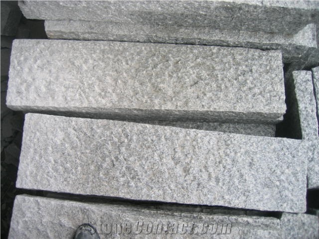 Chinese G603 Grey Granite Palisades in Pine Apple Picked, G603 Granite Kerbstone